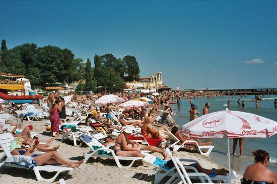 Ukraine naked beach Odessa, Ukraine July 21, 2019, People On The City Beach ...